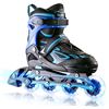 Image 1 : NEW REPACKED LIGHT UP WHEEL ROLLER BLADES, YOUTH