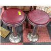 Image 1 : VINTAGE PAIR OF CAFE STOOLS