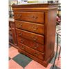 Image 1 : 5 DRAWER DRESSER APPROX H-54" W-20" L-40"
