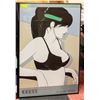 Image 1 : PATRICK NAGEL FRAMED PRINT THE PLAYBOY PORTFOLIO