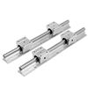 Image 1 : NEW TEN-HIGH 2 PIECE SBR20L600 LINEAR RAIL OPTICAL
