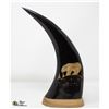 Image 1 : MOUNTED BISON HORN