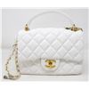 Image 1 : FIRST REPRO CHANEL WHITE CROSSBODY/CLUTCH PURSE