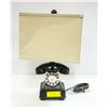 Image 1 : TELEPHONE THEMED TABLE LAMP - SHADE DENTED/BENT