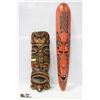 Image 1 : LOT OF 2 INDONESIAN MASKS