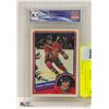 Image 1 : CHRIS CHELIOS ROOKIE CARD GRADED MINT 8.5
