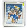 Image 1 : W. BURDEN "LEGENDS OF THE CREASE" FRAMED PRINT