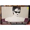 Image 1 : PATRICK NAGEL FRAMED PRINT SUNGLASS GIRL 34" X 24"
