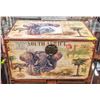 Image 1 : LARGE AFRICAN DECOR TRUNK