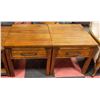 Image 4 : HUNTLEY COFFEE TABLE, SOFA TABLE, (2) END TABLES