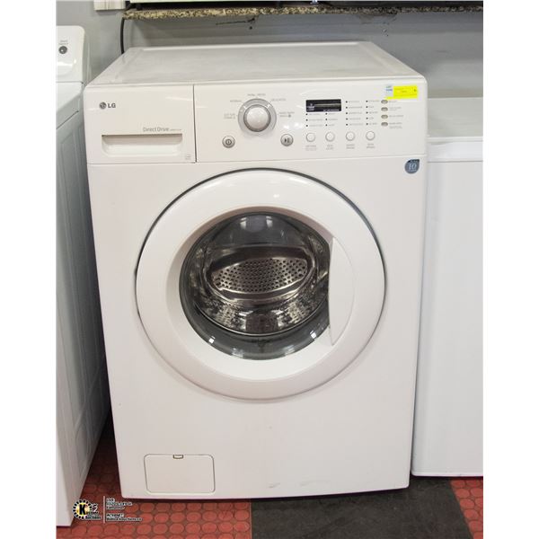 LG FRONT LOAD WHITE WASHER