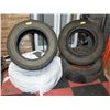 Image 1 : SET OF 4 P245/65R17 TUBELESS TIRES 70% TREAD