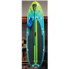 Image 1 : GOOGO INFLATED STAND UP PADDLE BOARD, PADDLE &
