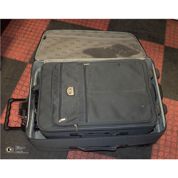 3 GLOBETROTTER SUITCASES