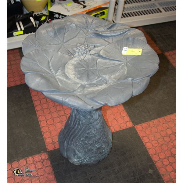 VINYL BIRD BATH 24" TALL