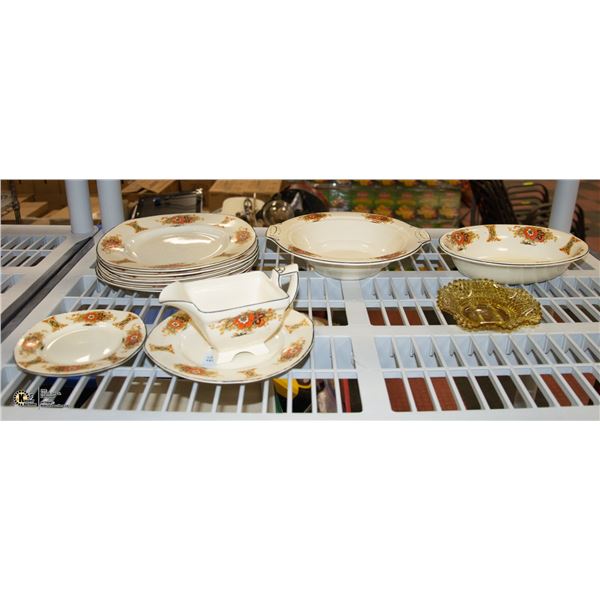 SHELF OF ASSORTED ESTATE ITEMS