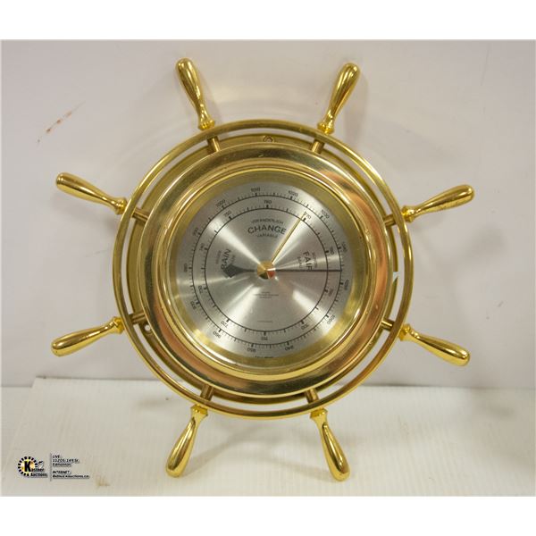 BRASS BAROMETER