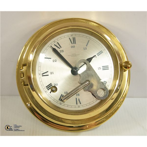 BRASS CLOCK