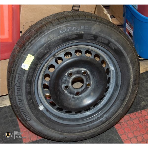 195/65R15 TIRE AND RIM