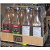 Image 1 : CASE OF PURE LEAF RASPBERRY ICED TEA  547ML BOTTLE