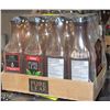 Image 1 : CASE OF PURE LEAF RASPBERRY ICED TEA  547ML BOTTLE