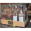 Image 1 : CASE OF PURE LEAF RASPBERRY ICED TEA  547ML BOTTLE
