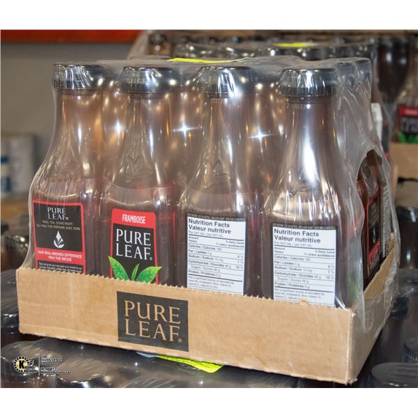CASE OF PURE LEAF RASPBERRY ICED TEA 547ML BOTTLE