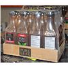 Image 1 : CASE OF PURE LEAF RASPBERRY ICED TEA  547ML BOTTLE