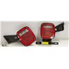 Image 1 : PAIR TRUCK OR TRAILER REAR LIGHTS W/ MOUNTING