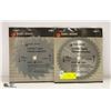 Image 1 : 2 NEW CARBIDE TIPPED 7-1/4" SAW BLADES