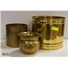 Image 1 : BRASS PLANTERS
