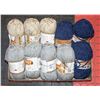 Image 1 : 10 ASSORTED 85G SKEINS YARN