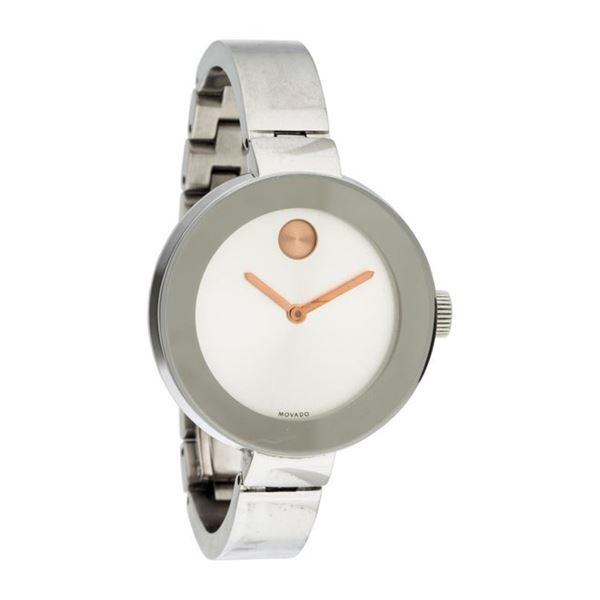 SWISS MOVADO BOLD 34MM LADIES STATEMENT DRESSWATCH