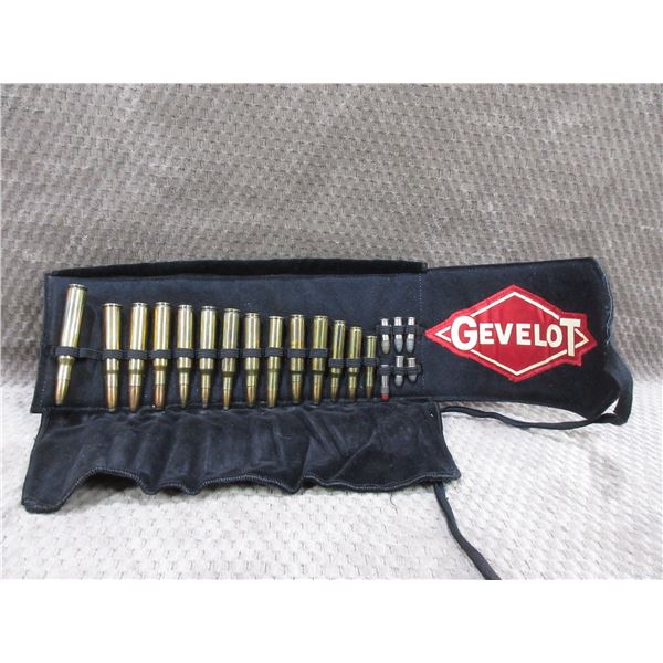 Canadian Gevelot Salesman's Sample Rifle Cartridge Set