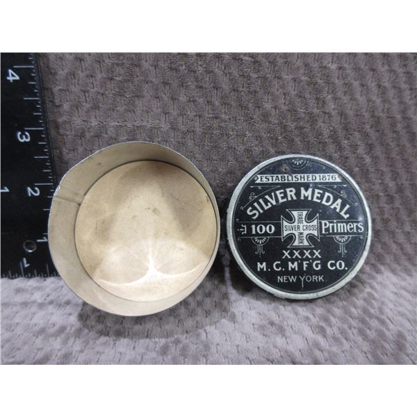 Empty Collector Tin - Silver Medal Blasting Primers
