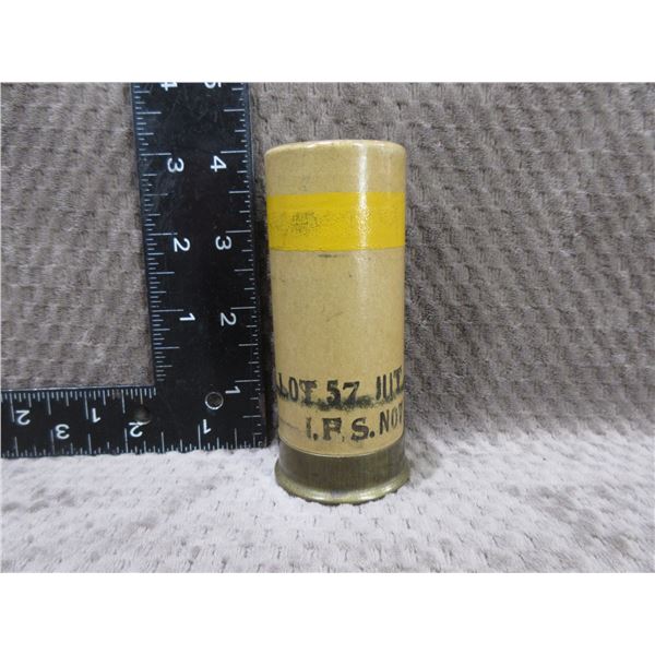 Vintage Military Flare Yellow - Lot 57 I.P.S. Nov 44