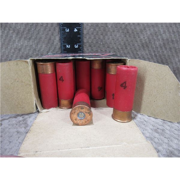 12 Ga. 2 3/4" 4 Shot Meteor Shotshells - Box of 20