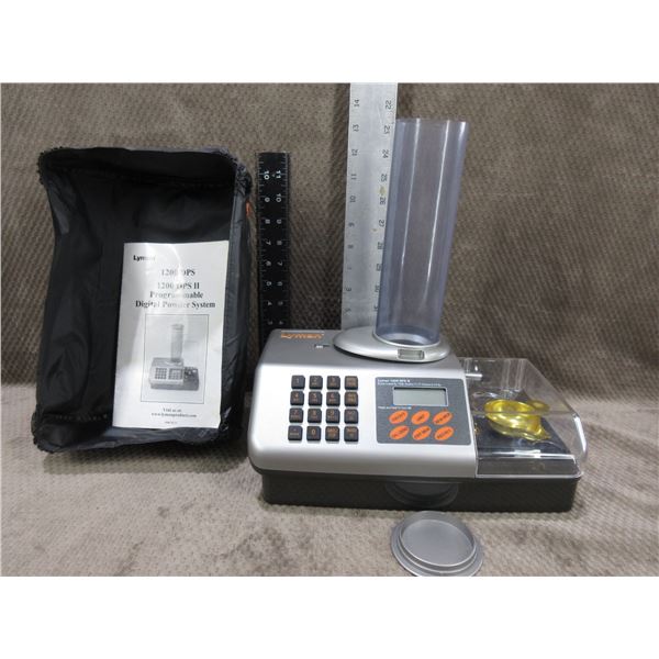 Lyman 1200 DPS II Scale - Programmable Digital Powder