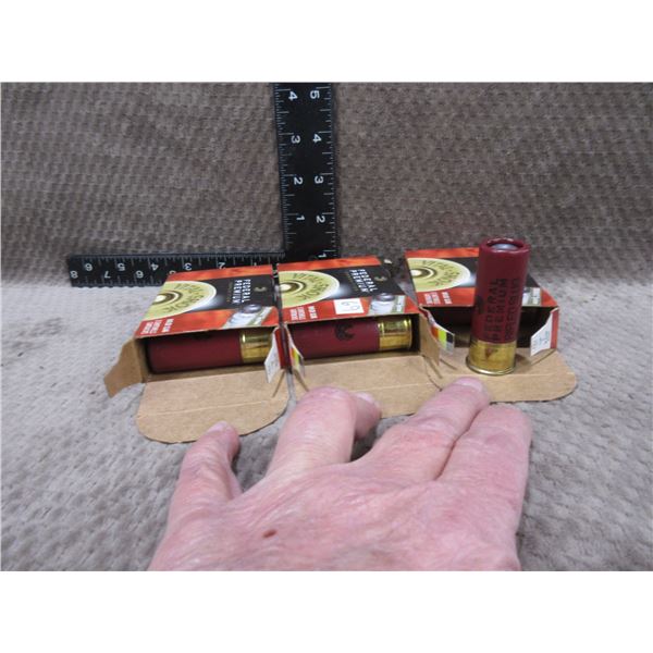 12 Ga. 2 3/4" 1oz HP Federal Rifled Slug - 3 Boxes of 5