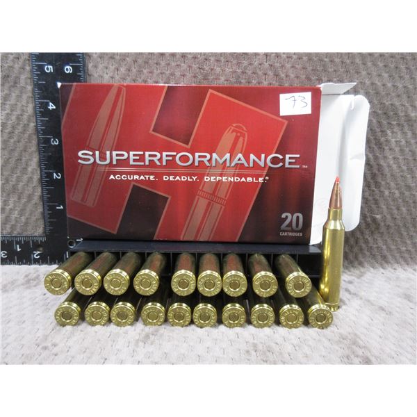 7mm Rem. Mag 162gr SST Hornady Cartridges - Box of 20