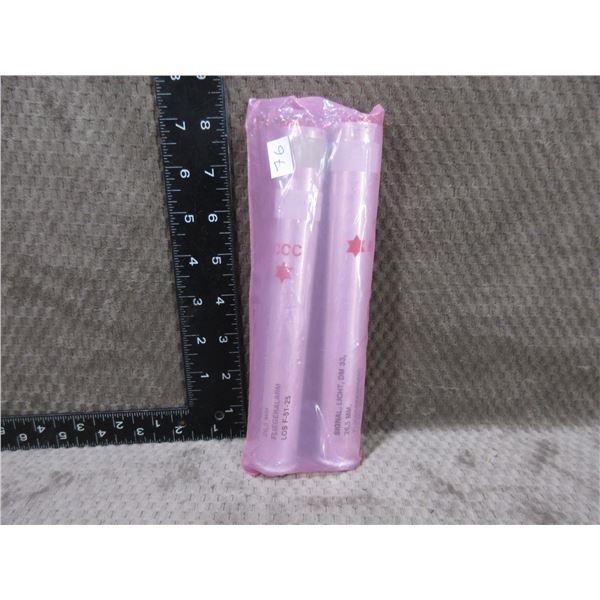 2 German Signal Flares - Rauch Und Licht, DM 37, 26.5mm