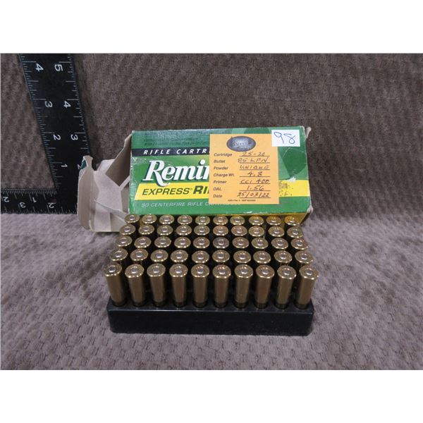 25-20 85 LFN Reloads by Speer Bullets - Box of 50