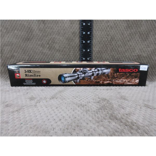 NEW - Tasco Rimfire 3-9x32mm Rifle Scope