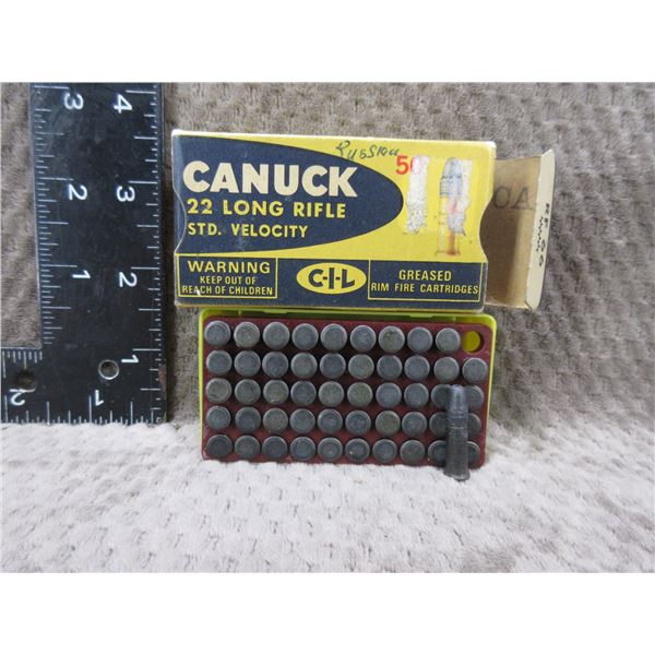 Canuck Collector Box with Russian 22LR - Box of 50