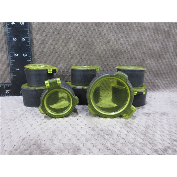 4 Bushwhacker Rifle Scope Lense Cover Sets (front & back)