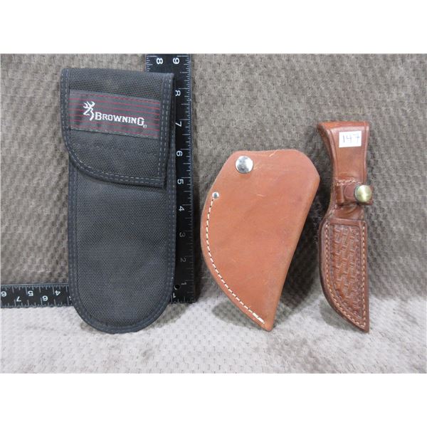 3 Knife Sheaths