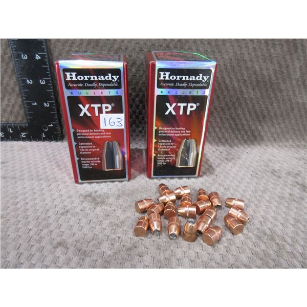 38 Cal. 125gr XTP Hornady Bullets - Sealed Box of 100,