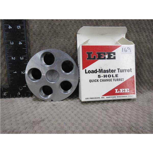 Lee Load-Master Turret 5-Hole - Quick Change Turret