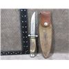Image 2 : Fixed Blade Knife - Hullbertus Solingen - Stag Handle