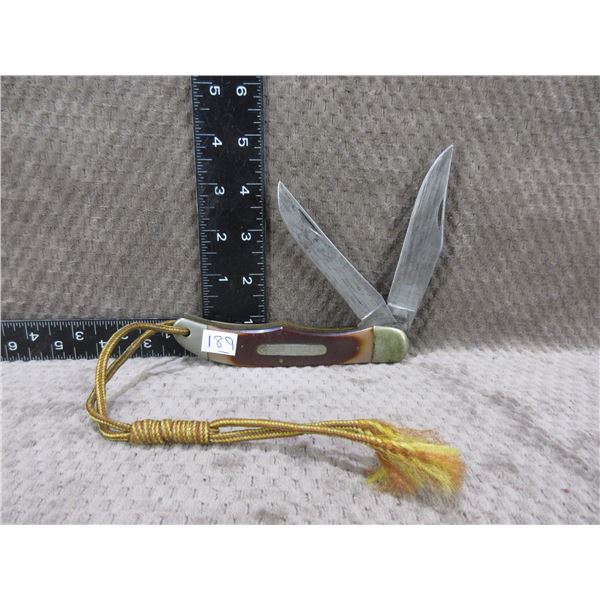 Oldtimer Locking Blade Folding Knife - Schrade USA 250T